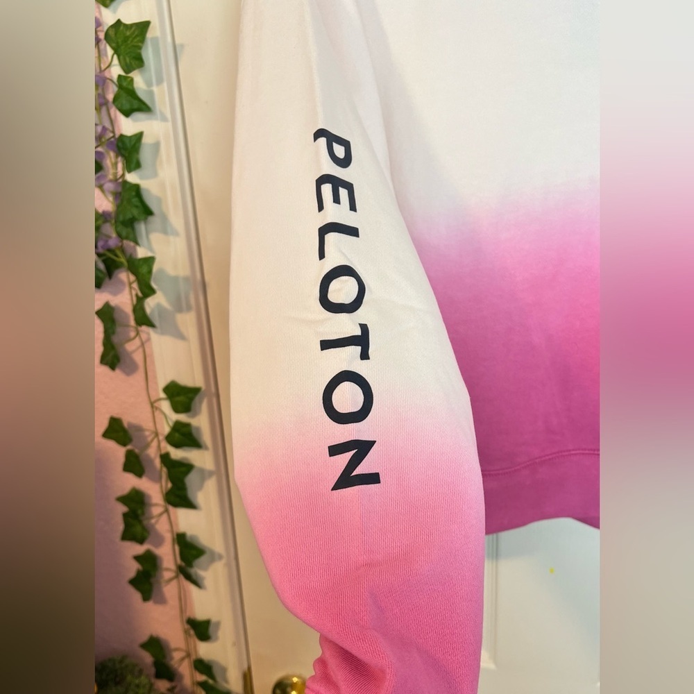 PELOTON PLUS quarter zip pullover sweatshirt NWT - image 8